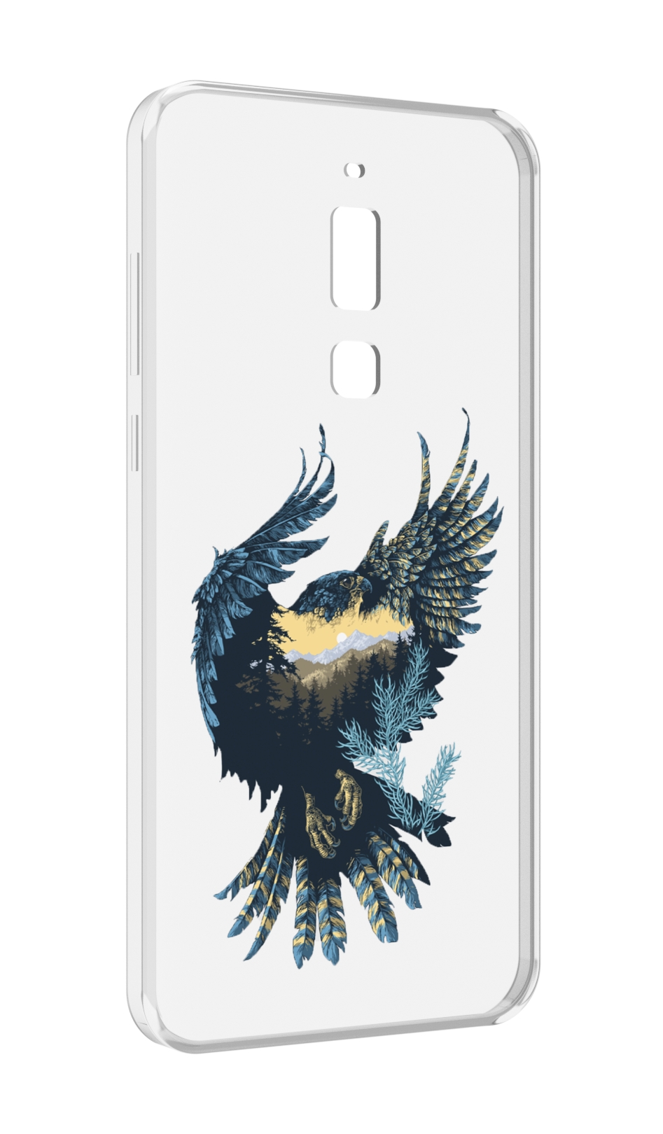 

Чехол MyPads мирок в соколе для Meizu M6T, Прозрачный, Tocco