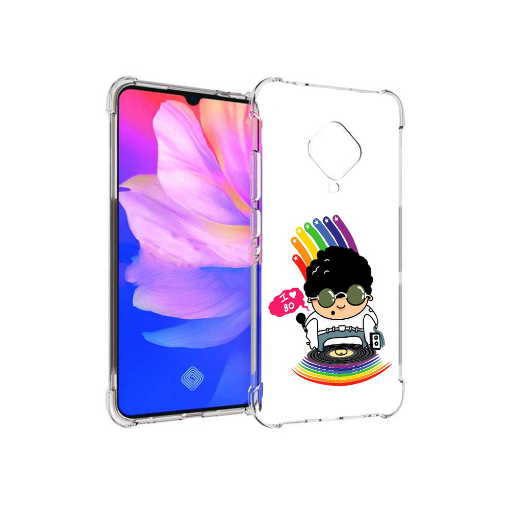 

Чехол MyPads Tocco для Vivo V17 Я люблю 80-е (PT147343.378.205), Прозрачный, Tocco