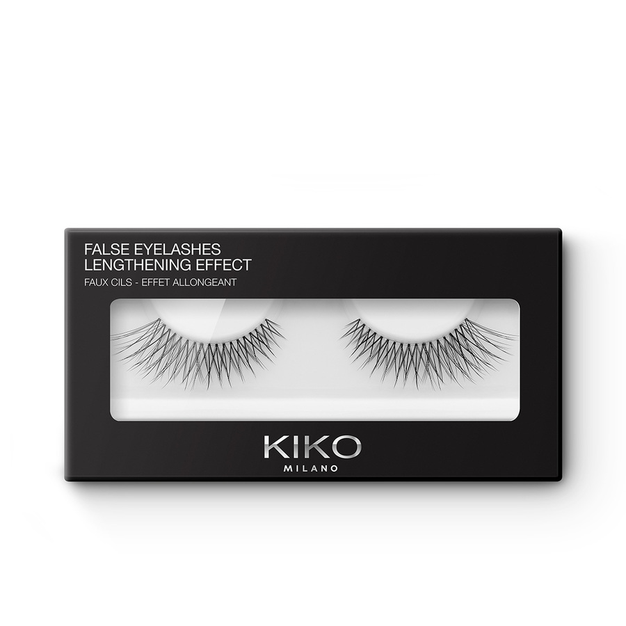 

Накладные ресницы Kiko Milano False eyelashes Удлиняющий эффект, Черный, FALSE EYELASHES/НАКЛАДНЫЕ РЕСНИЦЫ