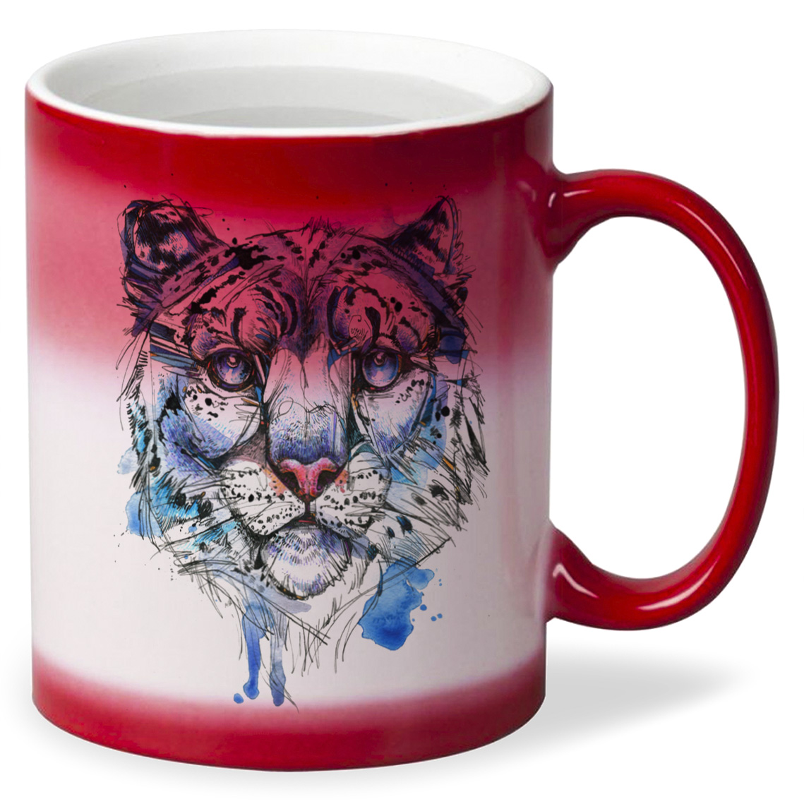 

Кружка CoolPodarok Тигр рисунок карандашем арт