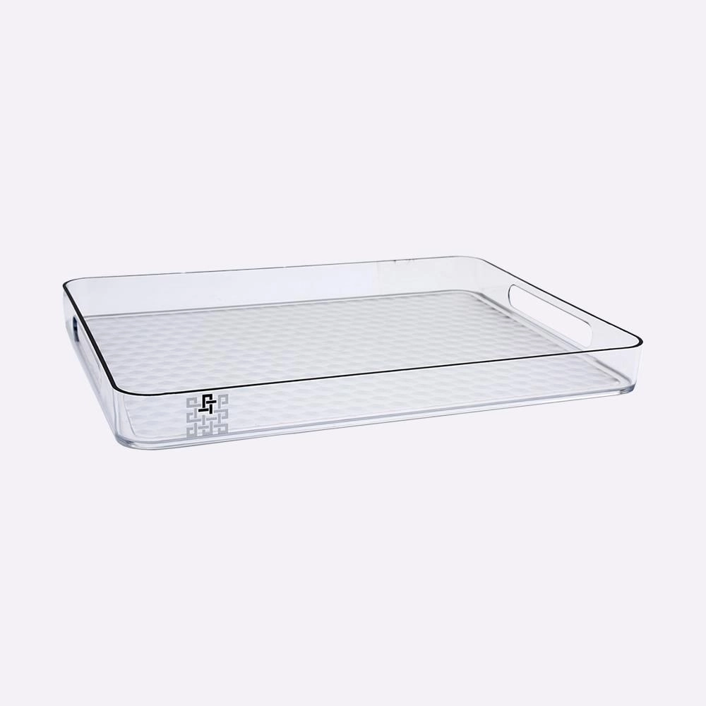 

Поднос Jaypee Plus Kitchen Prisma пластик прозрачный 38,5 х 28,5 см
