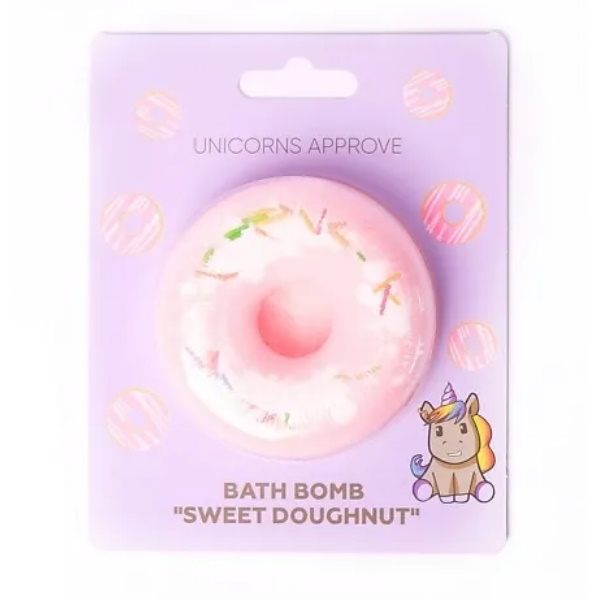 

Бомбочка для ванны Unicorns Approve Sweet Doughnut 100 г