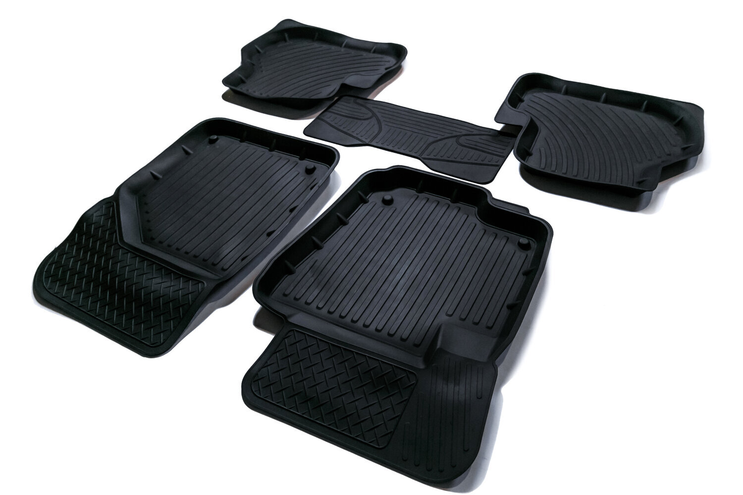 

Коврики резиновые в салон 3D PREMIUM для Volkswagen Golf Plus (2009-2014) SRTK.PR.W.G.PLUS