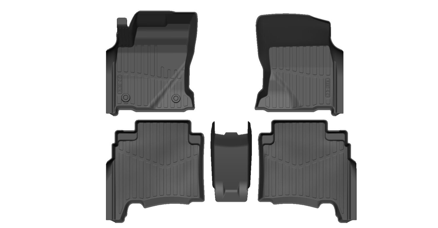 

Коврики резиновые в салон 3D PREMIUM для Toyota Fortuner (2015-) SRTK.PR.TY.FOR.15G.02X82