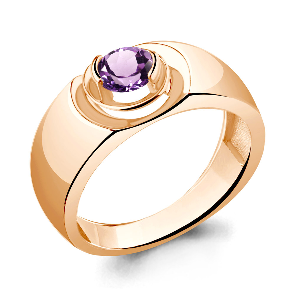 

Кольцо из серебра с аметистом Aquamarine Aquamarine 6952804_925_з р, 6952804_925_з