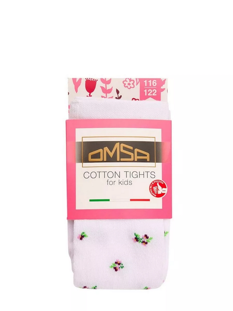 Колготки детские Omsa kids Bianco, Розовый, 92-98