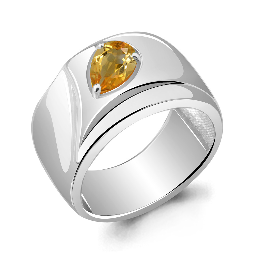 

Кольцо из серебра с цитрином Aquamarine Aquamarine 6952706_925_р р, 6952706_925_р