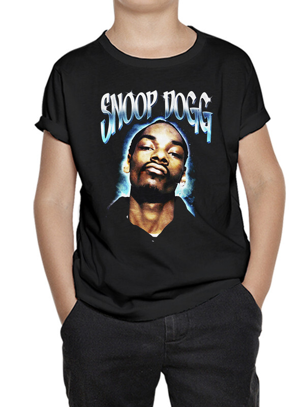 фото Футболка д/мальч. dreamshirts studio снуп догг / snoop dogg е цв. черный р.98