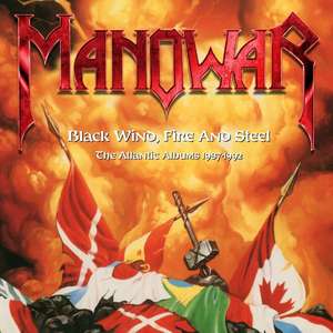 MANOWAR - BLACK WIND, FIRE AND STEEL - ATLANTIC ALBUMS (3CD BOX)