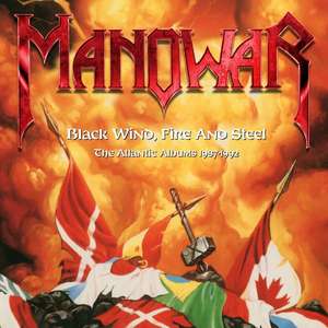 

MANOWAR - BLACK WIND, FIRE AND STEEL - ATLANTIC ALBUMS (3CD BOX), LP