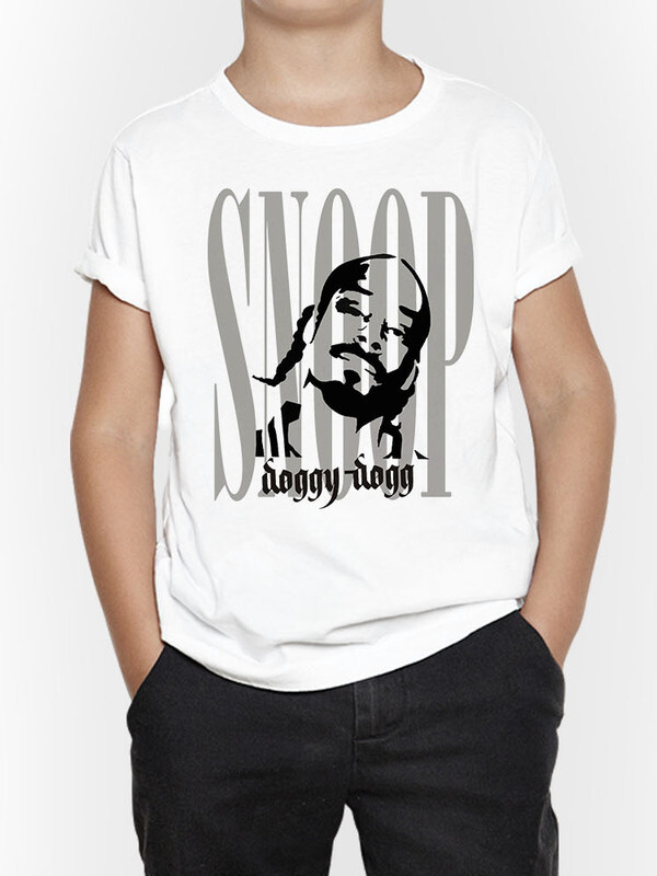 фото Футболка д/мальч. dreamshirts studio снуп догг / snoop dogg п цв. белый р.134