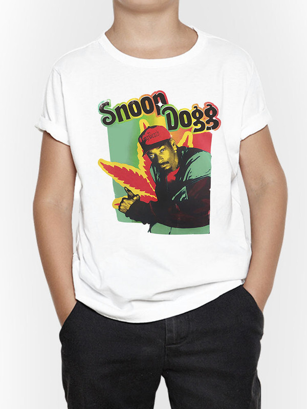 фото Футболка д/мальч. dreamshirts studio снуп догг / snoop dogg м цв. белый р.98