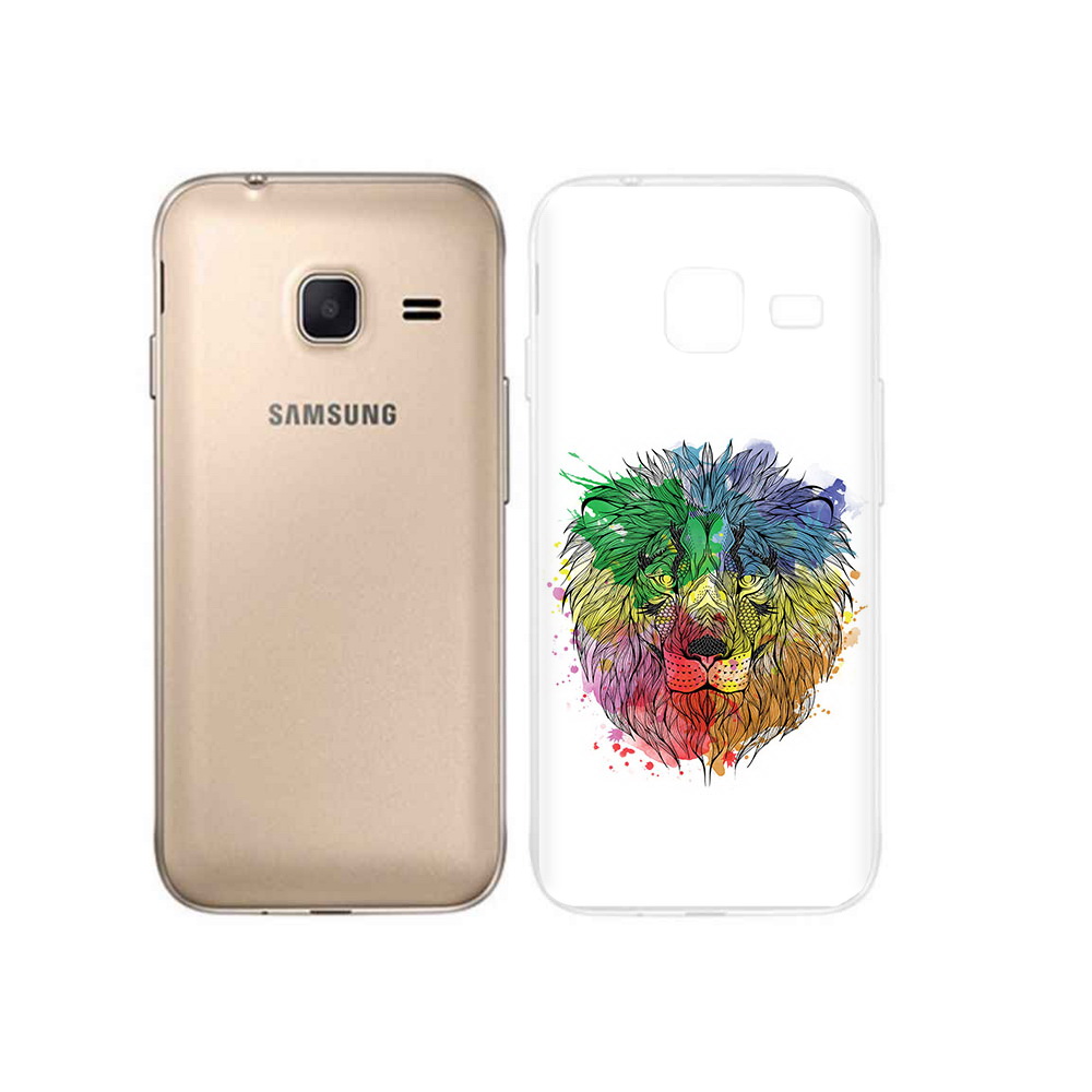 

Чехол MyPads Tocco для Samsung Galaxy J1 mini разноцветный гордый лев (PT24300.564.573), Tocco