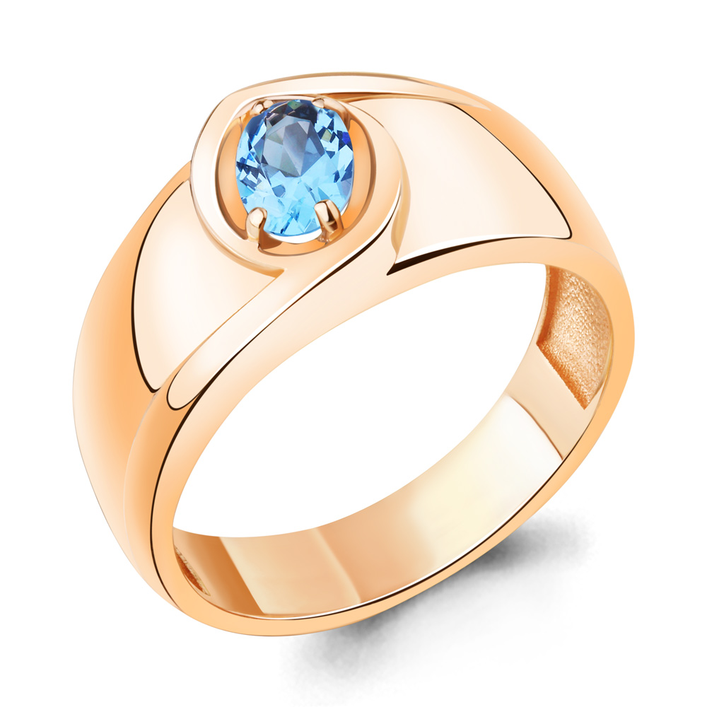 

Кольцо из серебра с топазом Aquamarine Aquamarine 6952605_925_з р. 19, 6952605_925_з