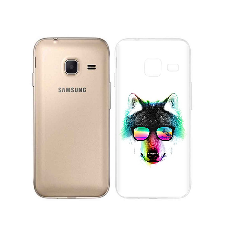 

Чехол MyPads Tocco для Samsung Galaxy J1 mini радужный волк (PT24300.564.567), Tocco