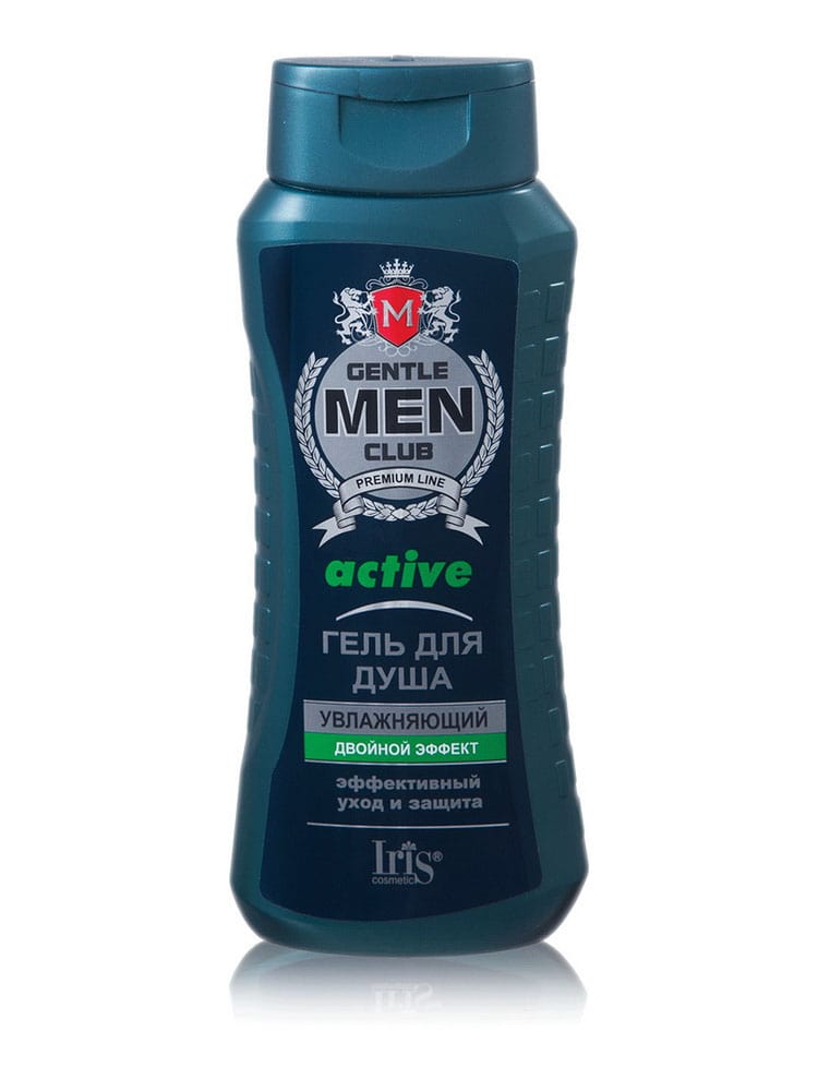 

Гель для душа Iris Cosmetic Gentlemen club Active, увлажняющий, 400 мл, Gentlemen Club