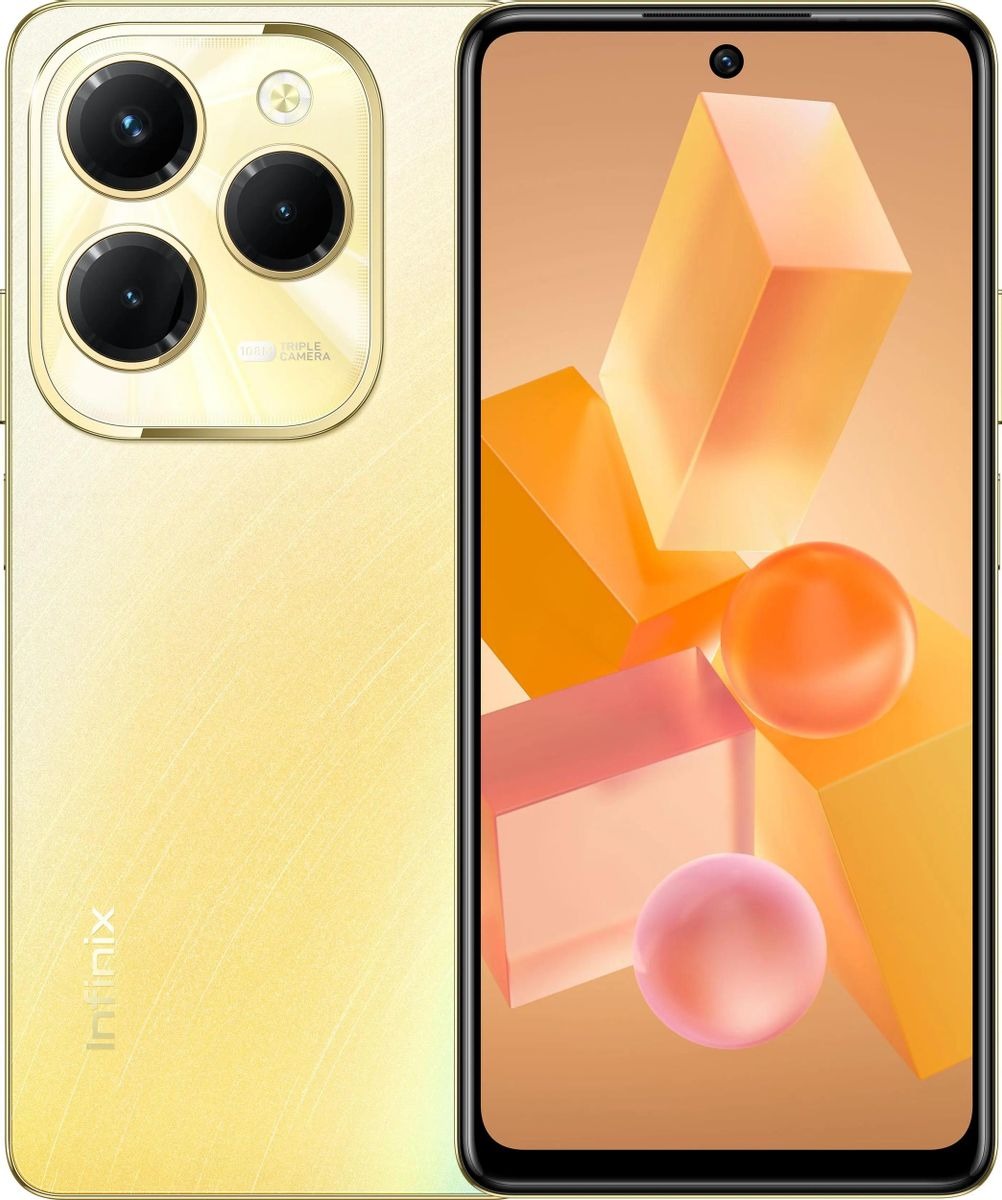 Смартфон Infinix Hot 40 Pro 8/256Gb Золотистый