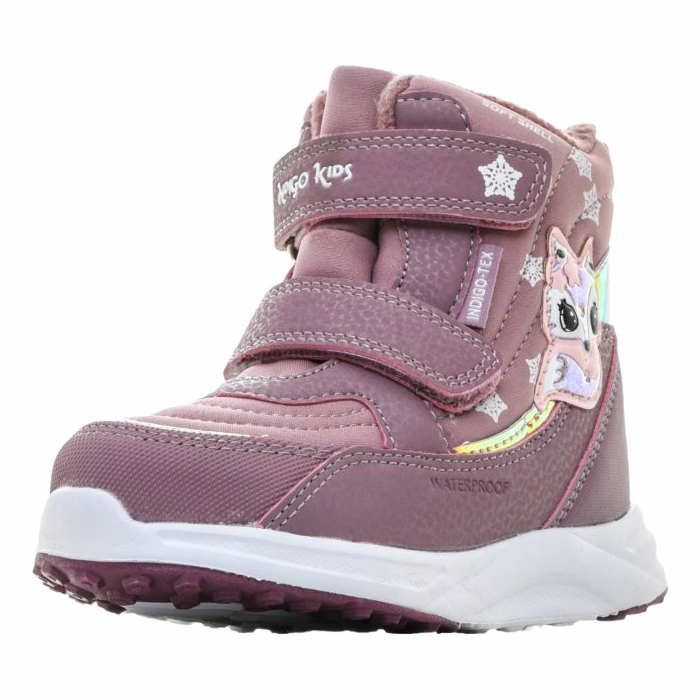 

Дутики для девочки Indigo kids Waterproof розовые р 28