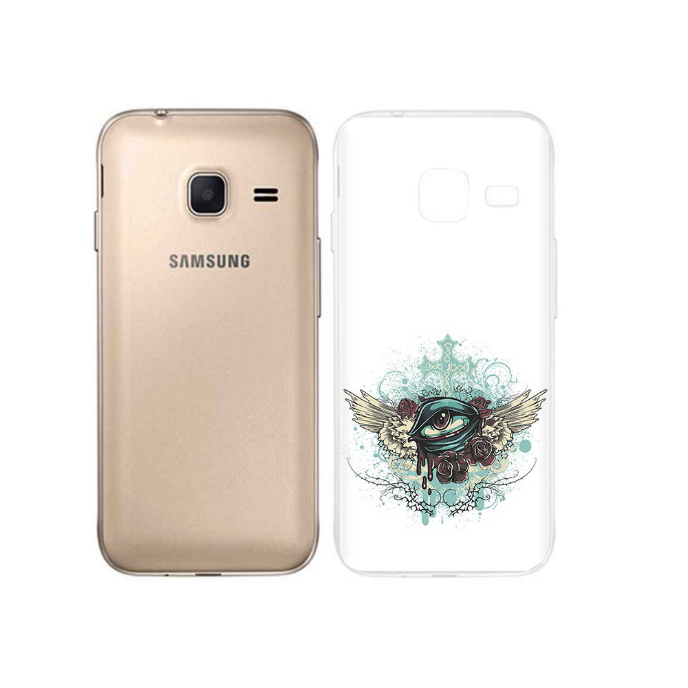 

Чехол MyPads Tocco для Samsung Galaxy J1 mini плачущий глаз с крыльями (PT24300.564.544), Tocco