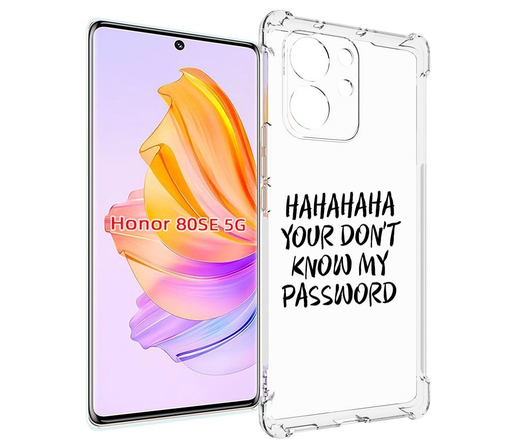 

Чехол MyPads Мой-пароль для Honor 80 SE, Прозрачный, Tocco