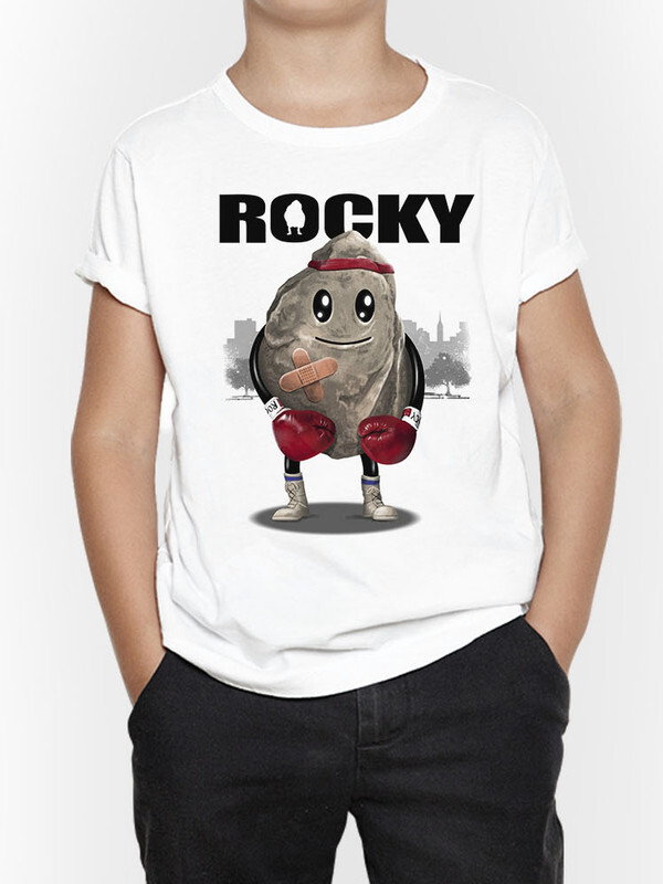 фото Футболка д/мальч. dreamshirts studio рокки бальбоа / rocky й цв. белый р.98