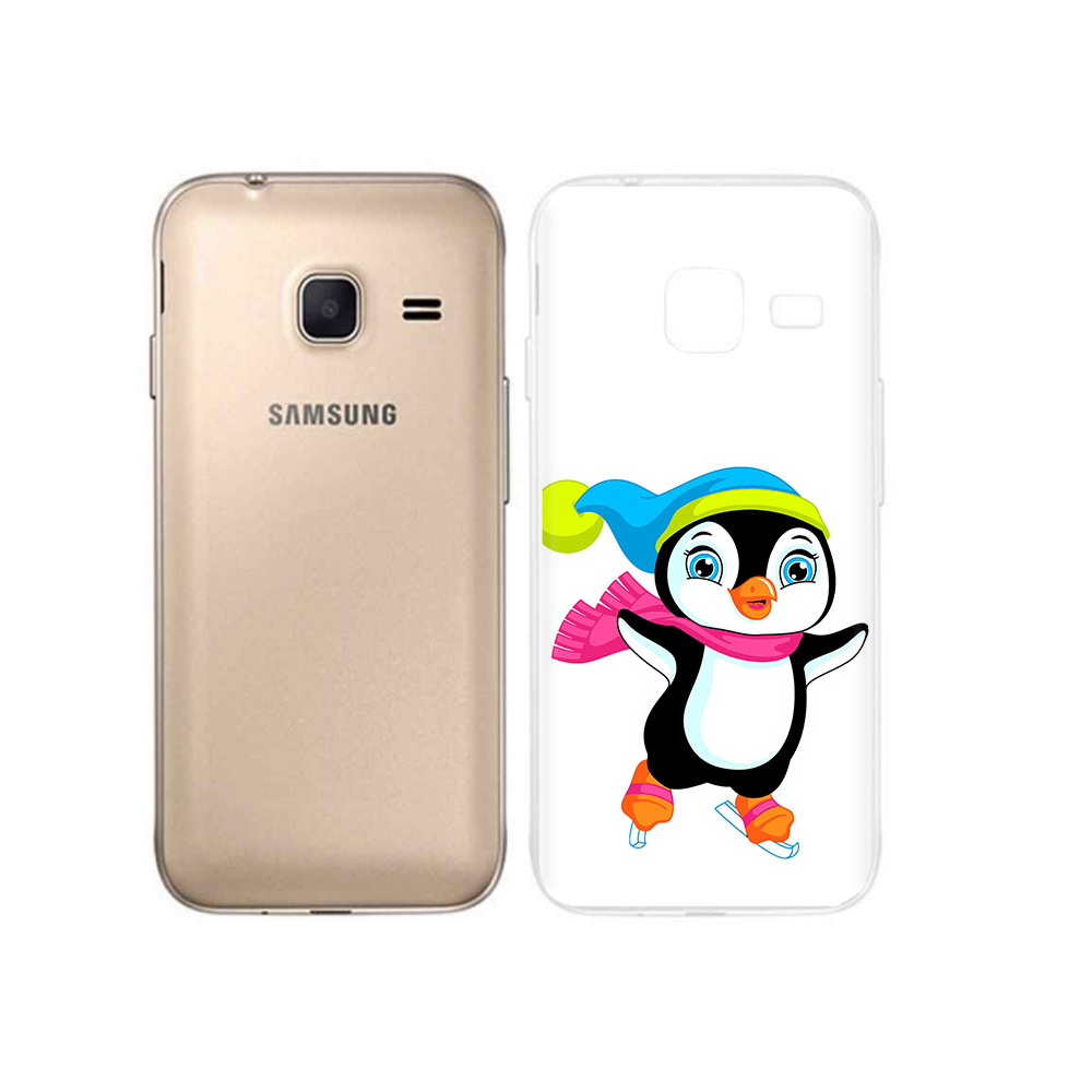 

Чехол MyPads Tocco для Samsung Galaxy J1 mini пингвин на коньках (PT24300.564.540), Tocco