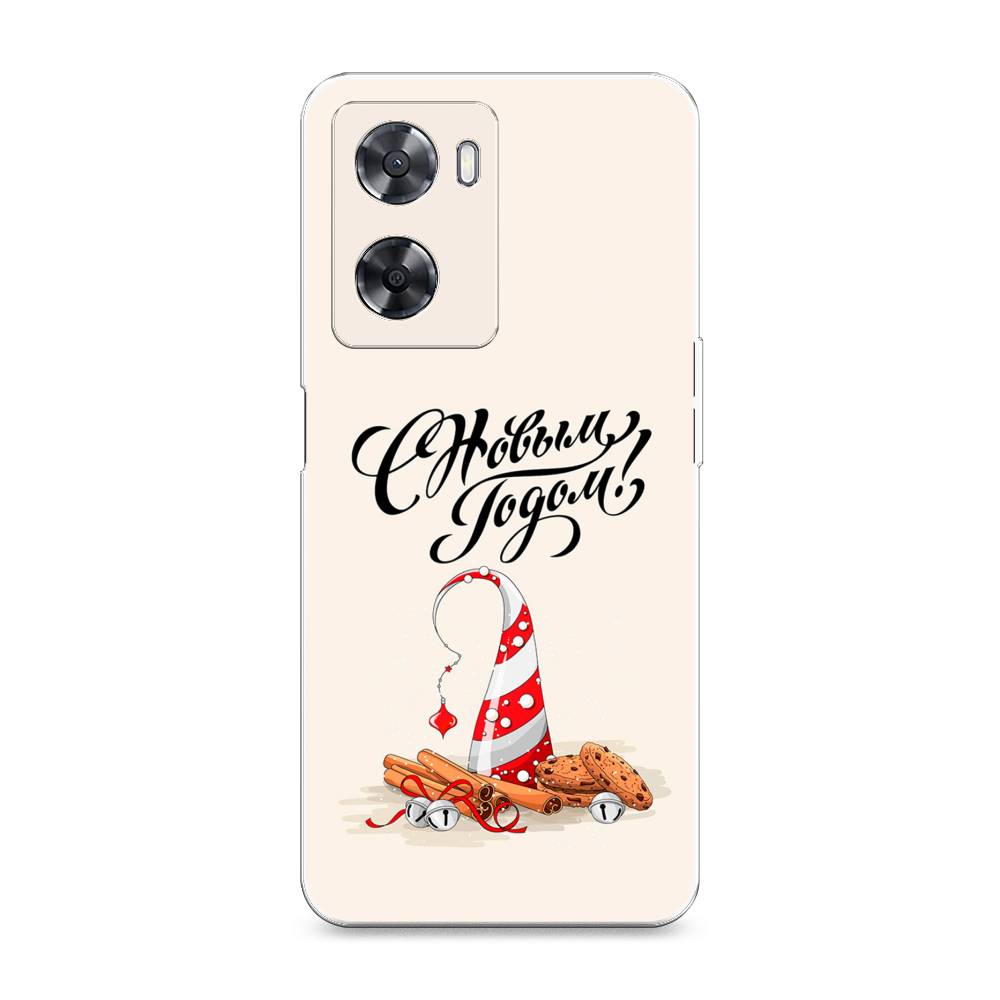 

Чехол на Oppo A57 4G "Подарки на Новый Год", Бежевый;красный;черный, 2511950-5