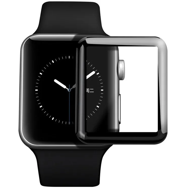 

Защитное стекло для Apple Watch Series 1 (42mm) полное покрытие, черный