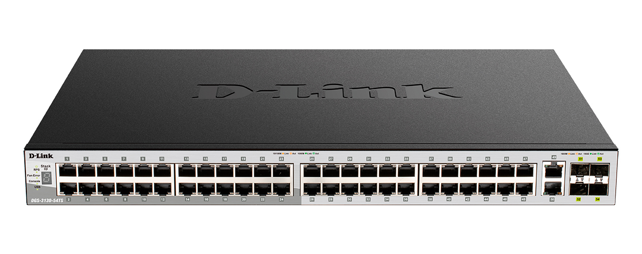 

Коммутатор D-LINK DGS-3130-54TS/B1A, DGS-3130-54TS/B1A