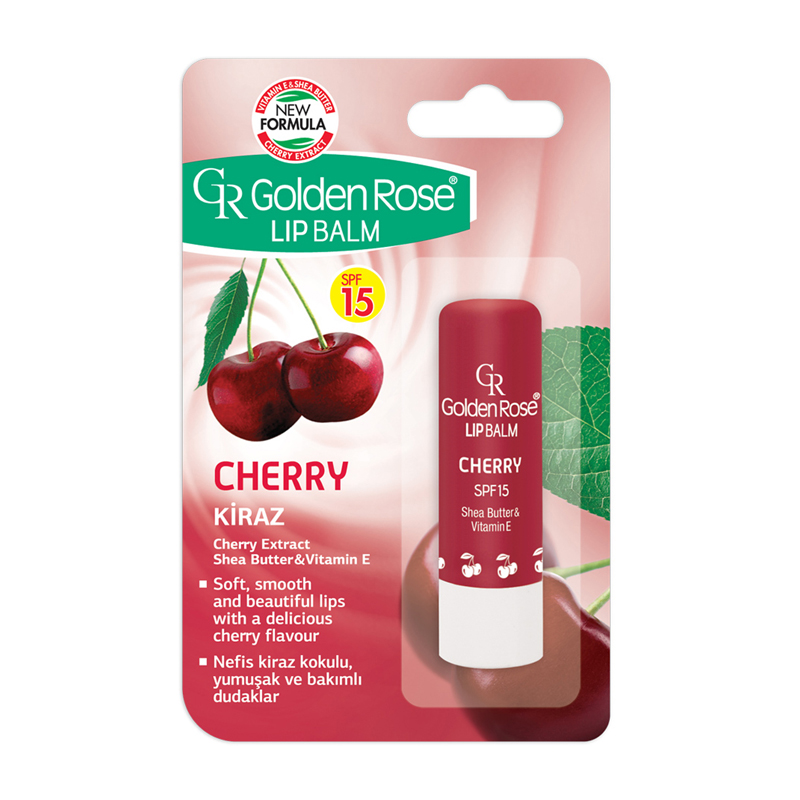 фото Бальзам для губ golden rose lip balm cherry