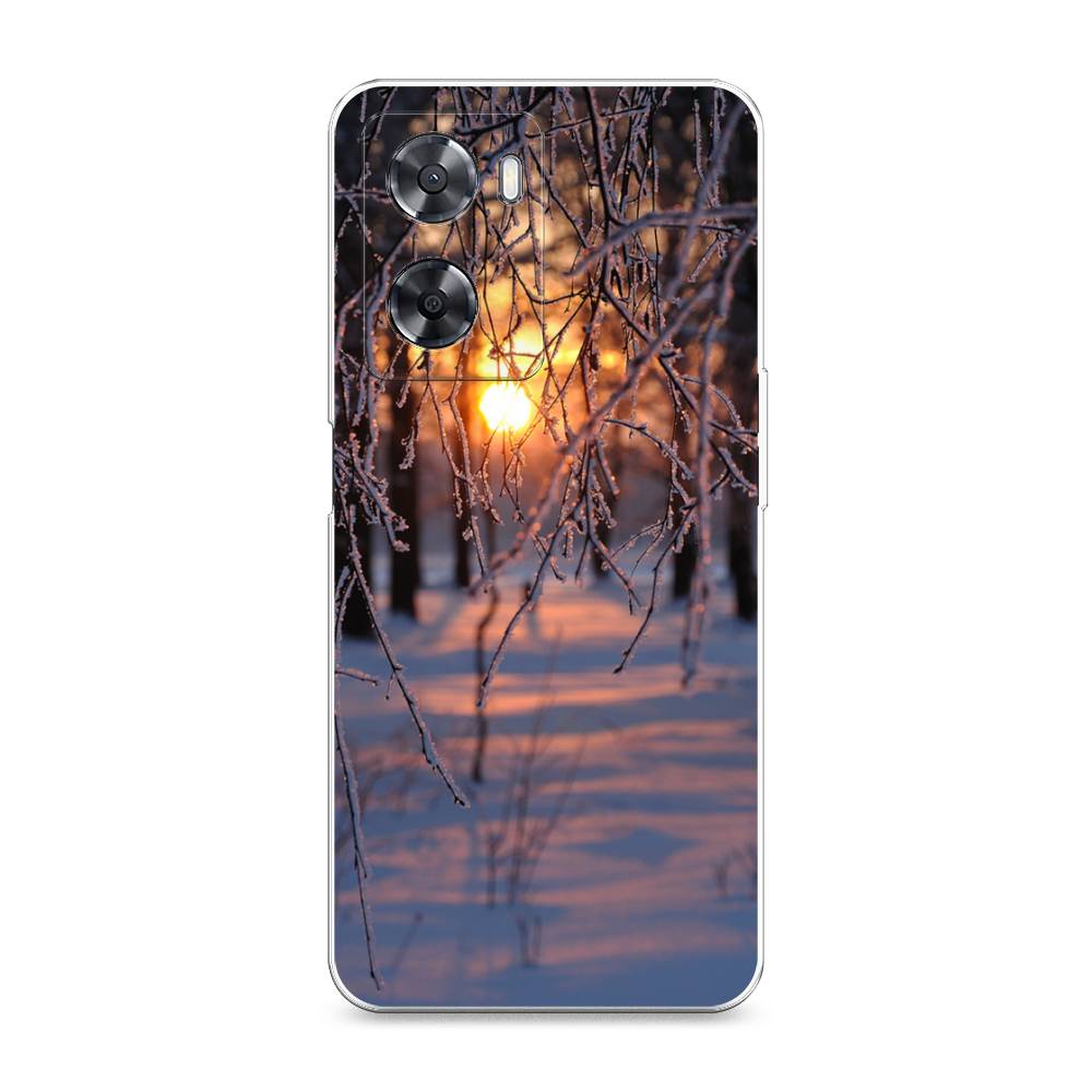 

Чехол на Oppo A57 4G "Зима 7", Оранжевый;розовый;черный, 2511950-2