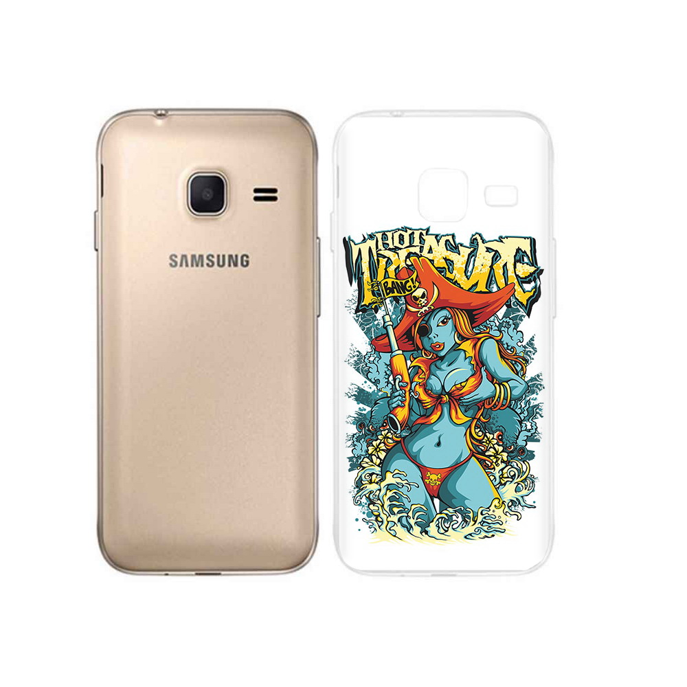 

Чехол MyPads Tocco для Samsung Galaxy J1 mini нарисованная синяя девушка комикс, Tocco