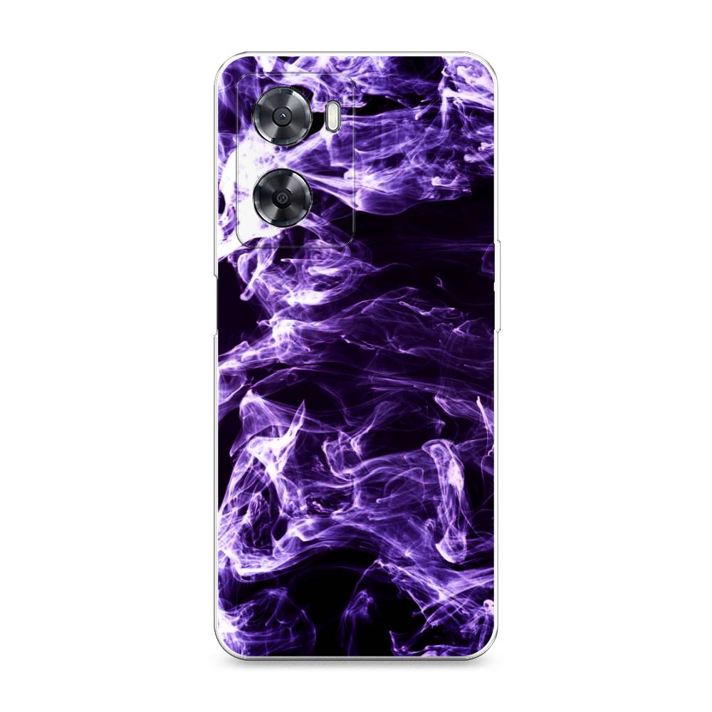 

Чехол на Oppo A57 4G "Фиолетовый дым", Фиолетовый;белый;черный, 2511950-3
