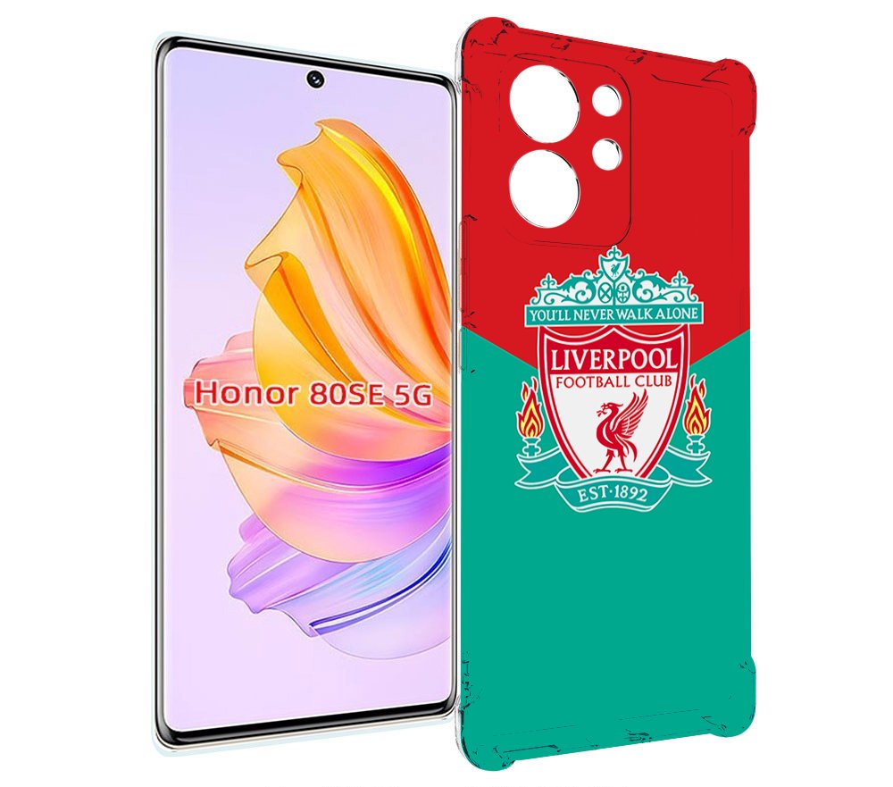

Чехол MyPads Ливерпуль мужской для Honor 80 SE, Прозрачный, Tocco