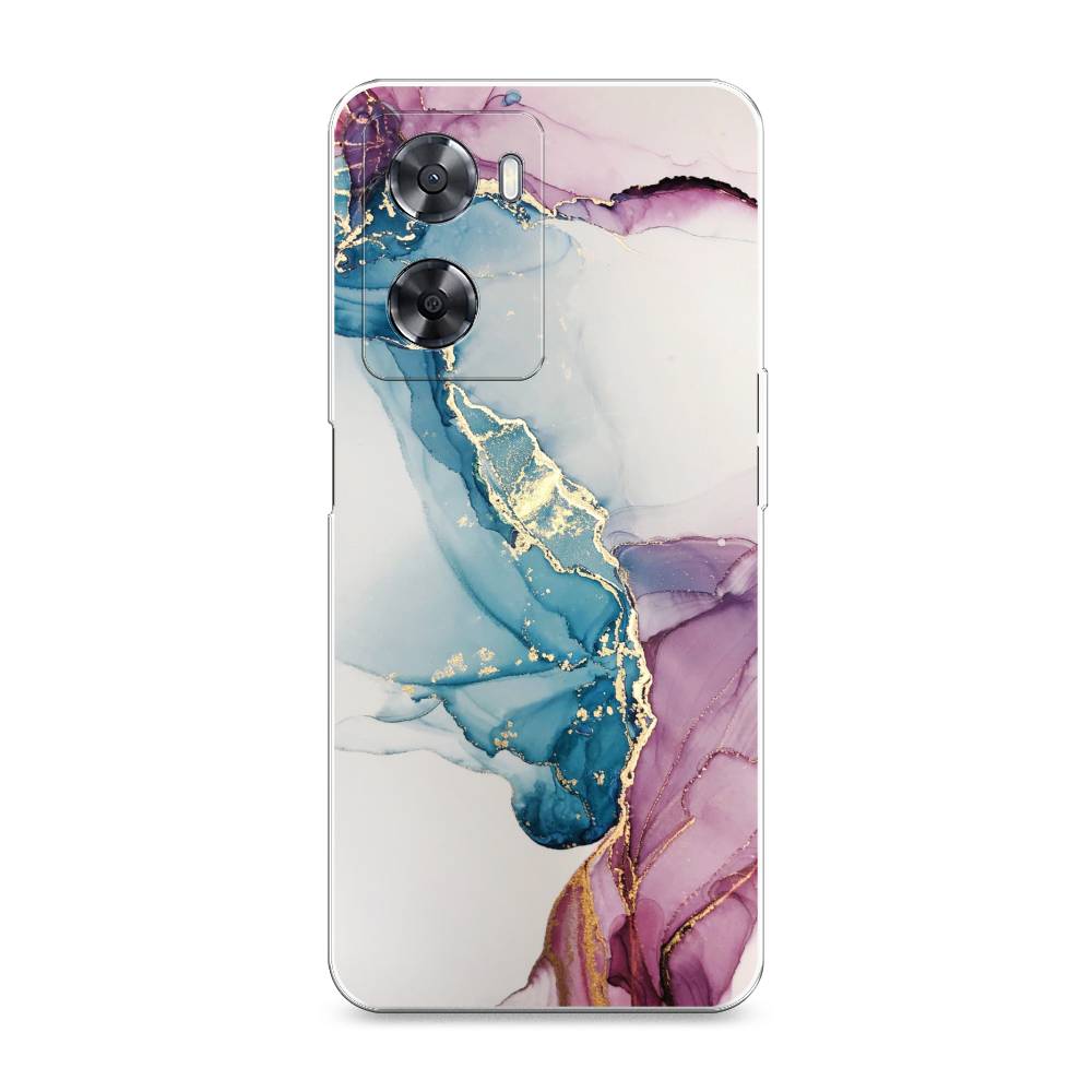 

Чехол на Oppo A57 4G "Розовые разводы рисунок", 2511950-3