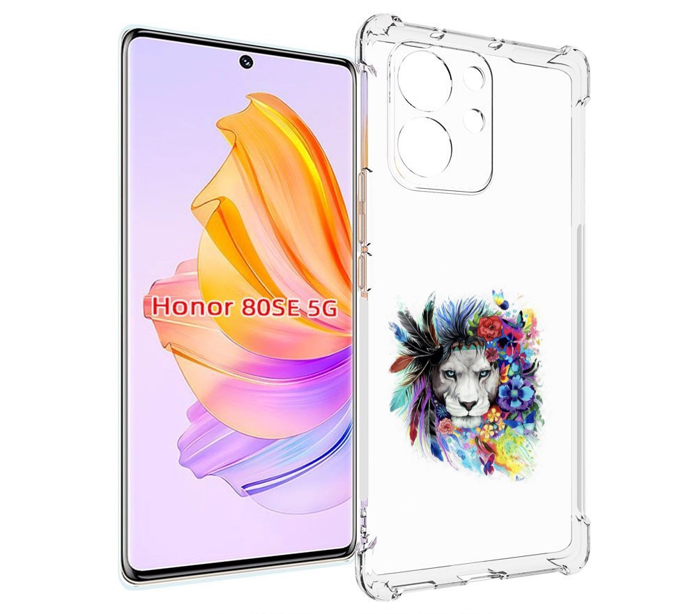 

Чехол MyPads Лев 2 для Honor 80 SE, Прозрачный, Tocco