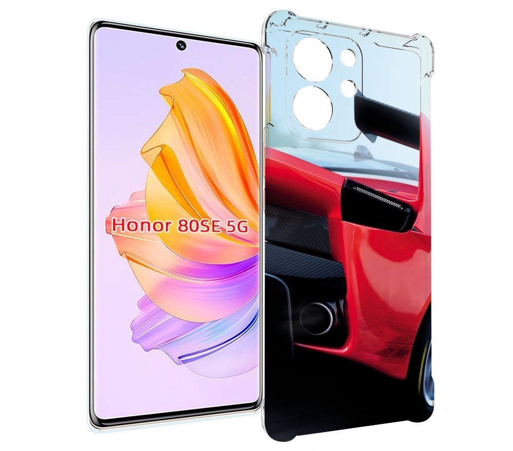 

Чехол MyPads Крыло-машины мужской для Honor 80 SE, Прозрачный, Tocco