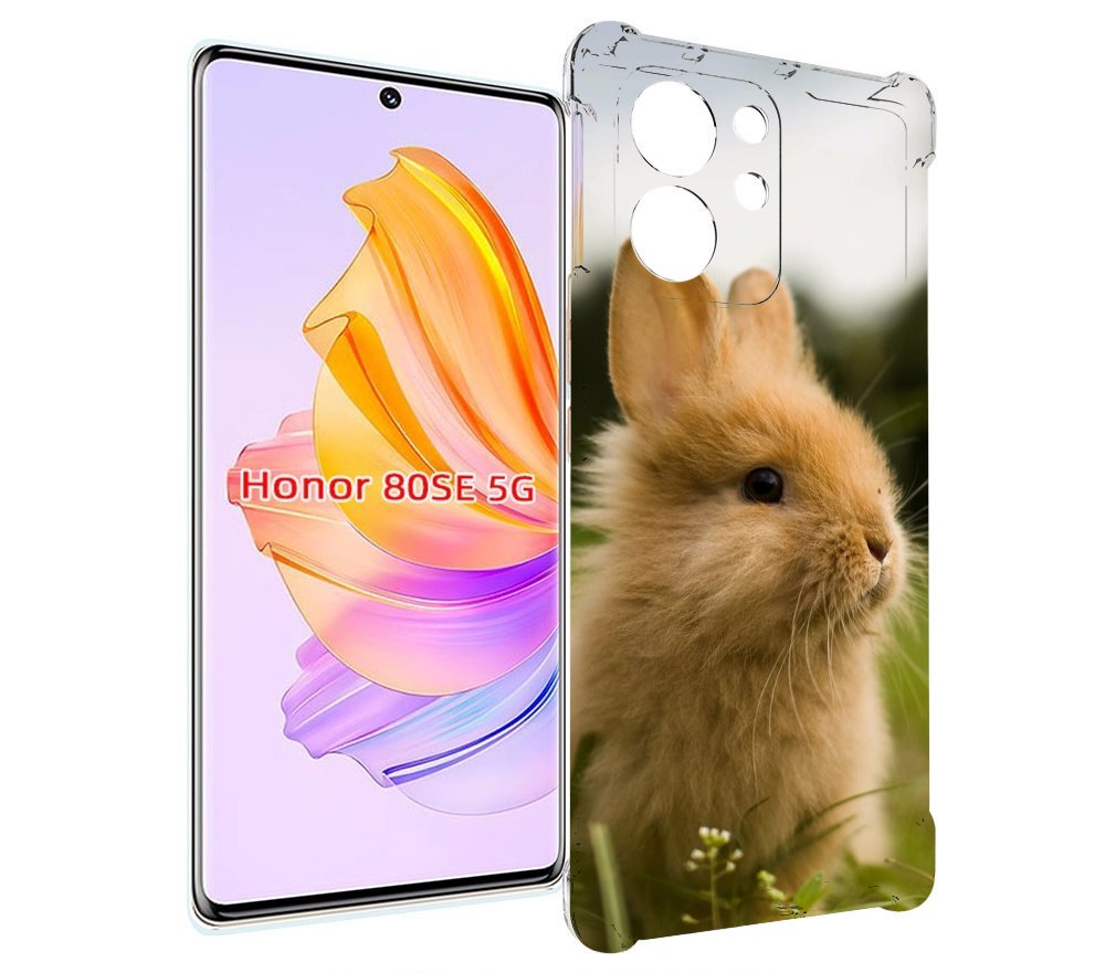 

Чехол MyPads Кролик для Honor 80 SE, Прозрачный, Tocco