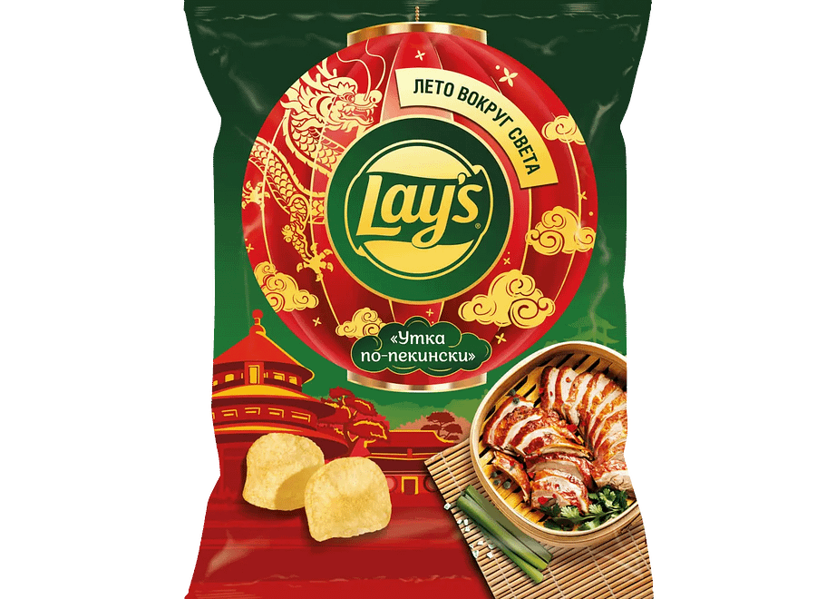 Картофельные чипсы Lay's утка 125 г