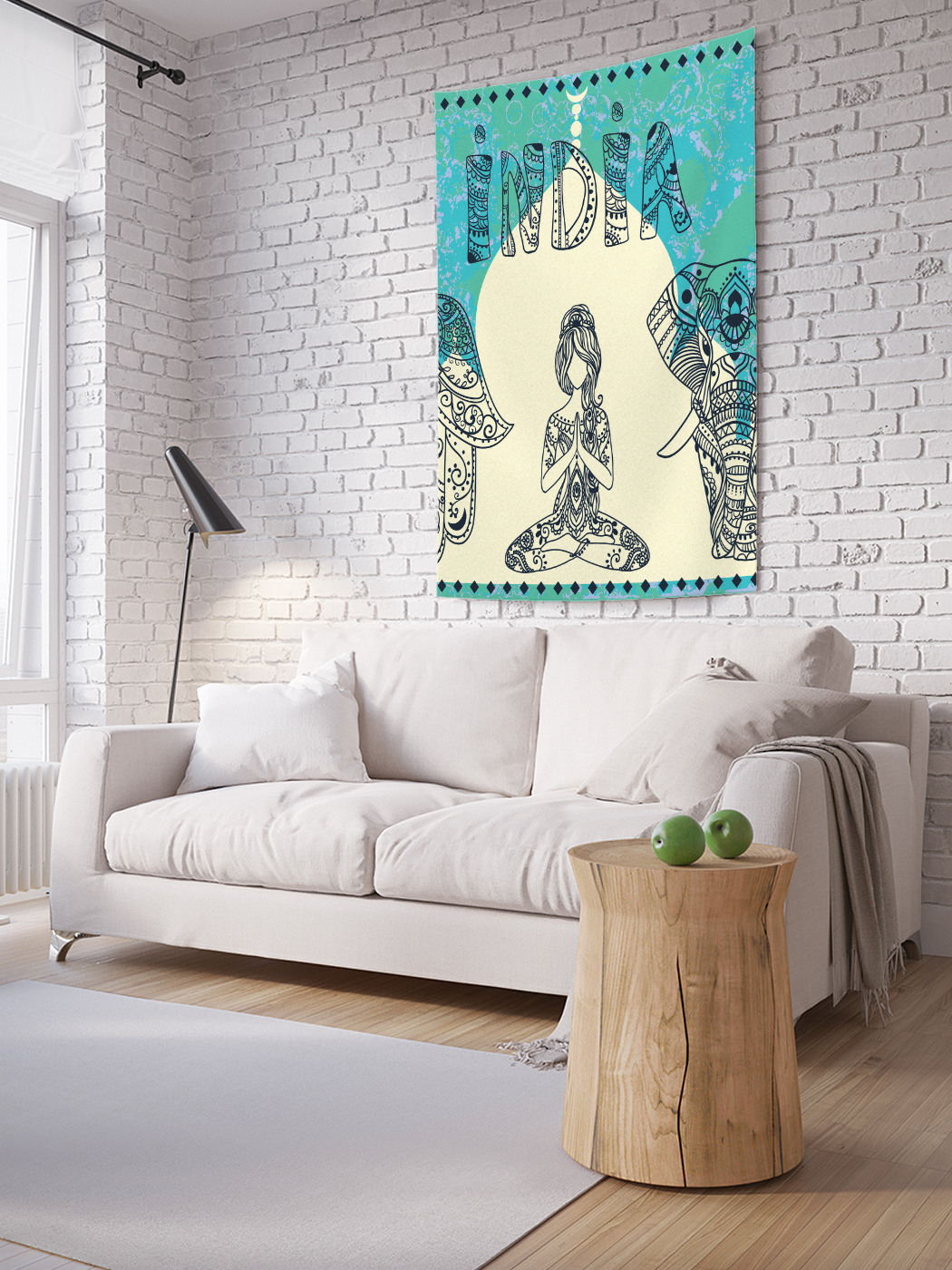 

Вертикальное фотопанно на стену JoyArty Индия 150x200 см, Индия