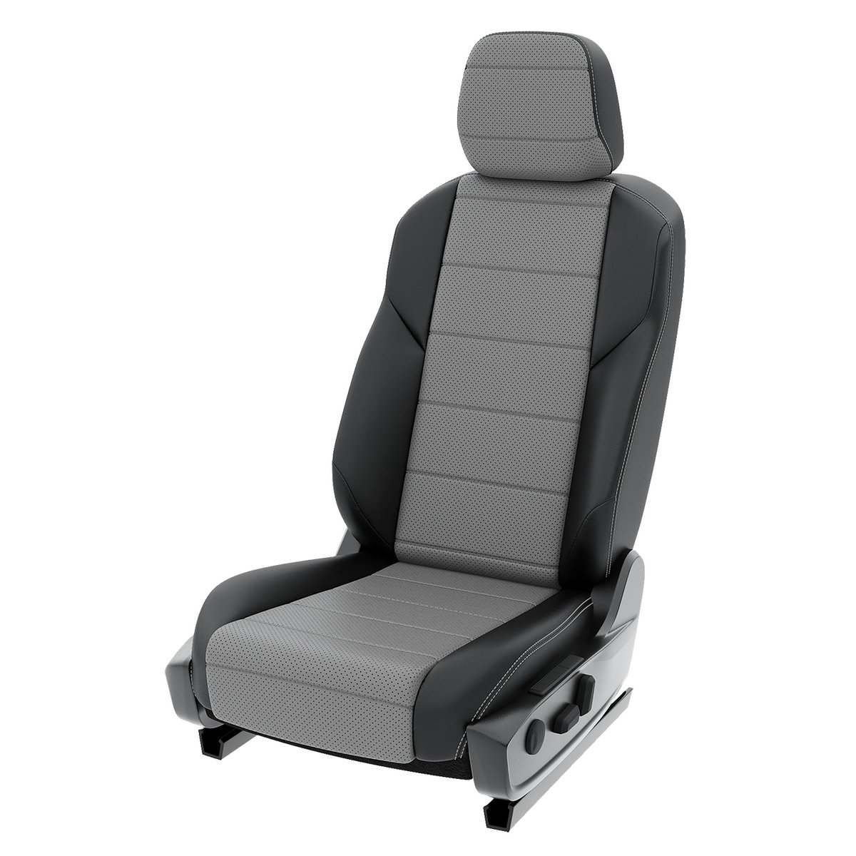 

Чехлы на сиденья Click Auto для Chery Tiggo 7 2020-2024 CA970CF2S487 Экокожа Черный Серый, Серый;черный, CA970