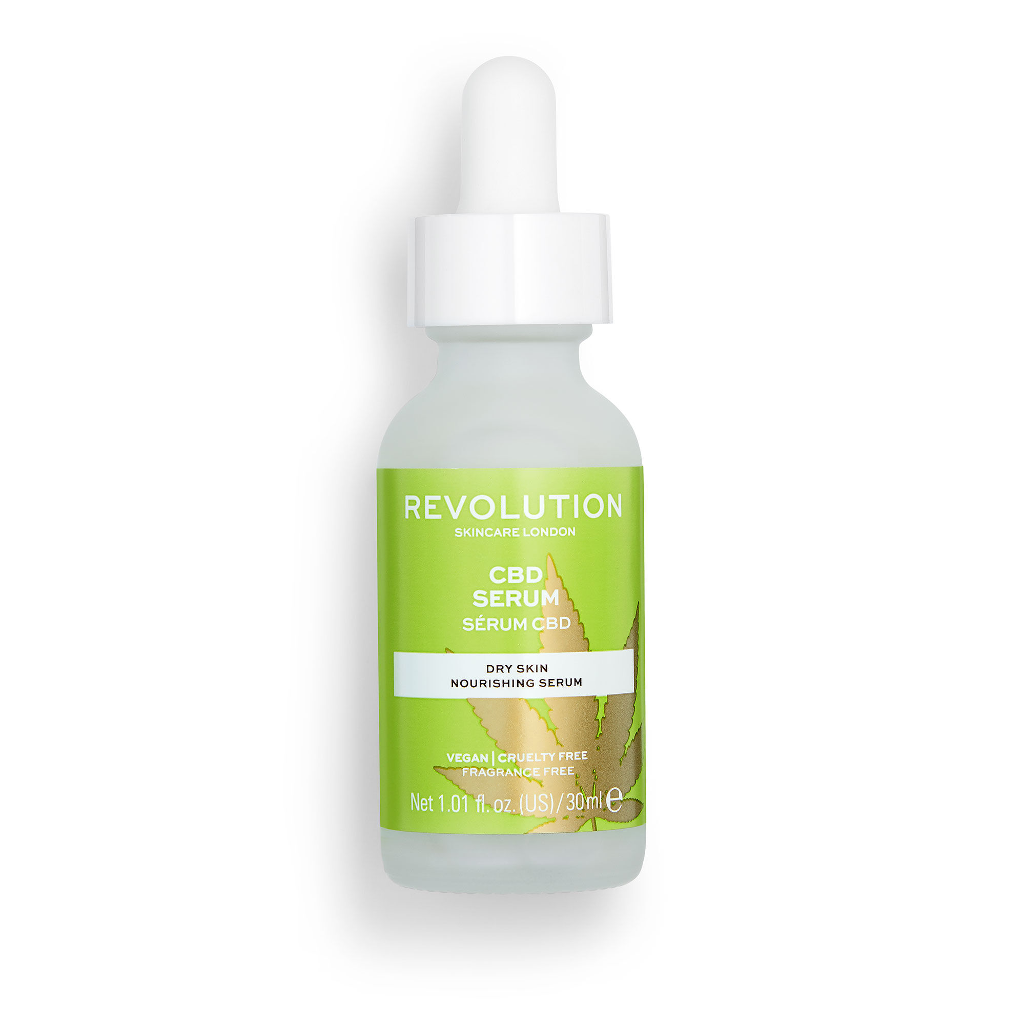 фото Сыворотка питательная revolution skincare cbd moisturizing serum, 30 мл