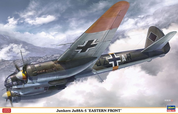 

Сборная модель Hasegawa Самолет Ju88A-5 EASTERN FRONT 07446