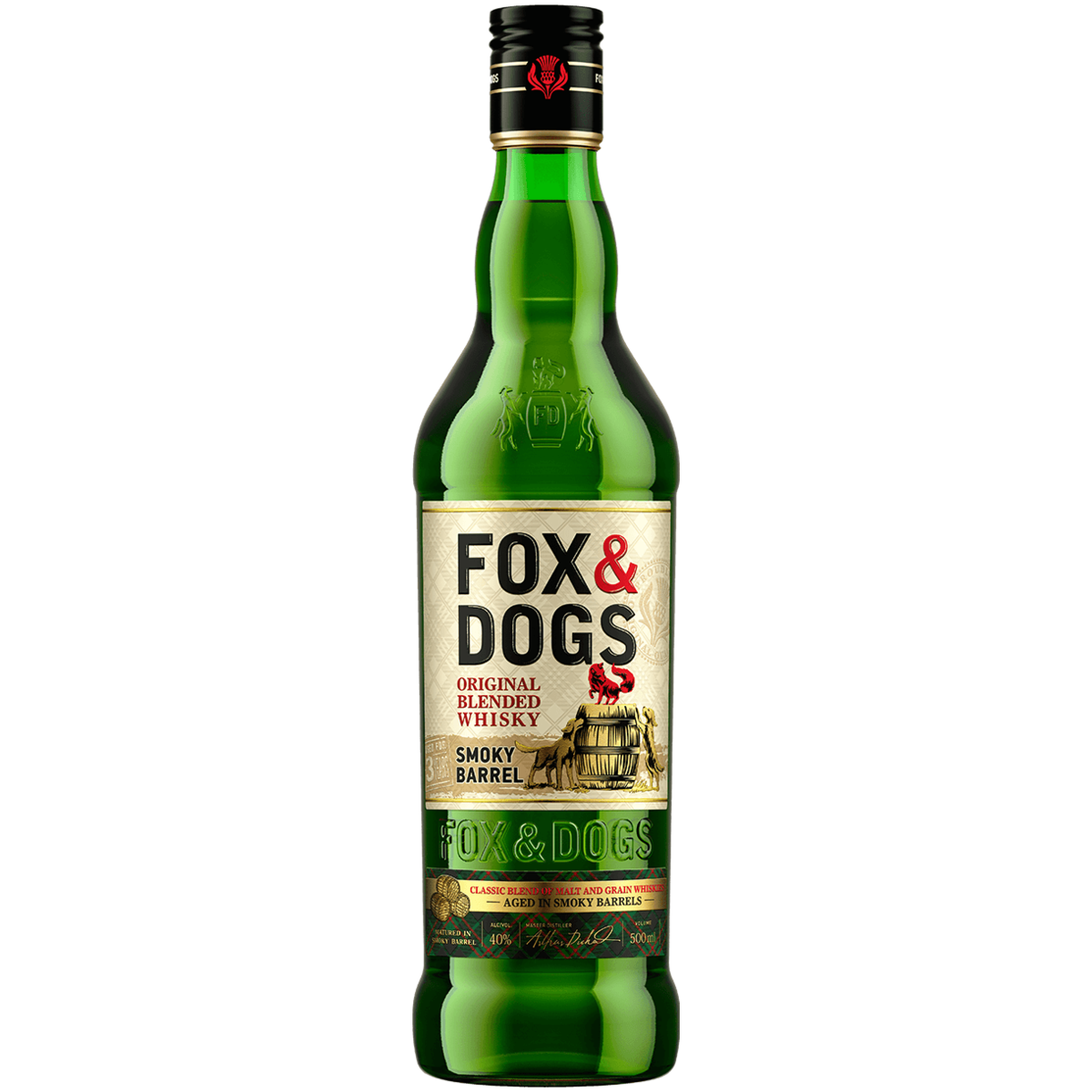 

Виски Fox & Dogs Smoky Barrel 0,5 л