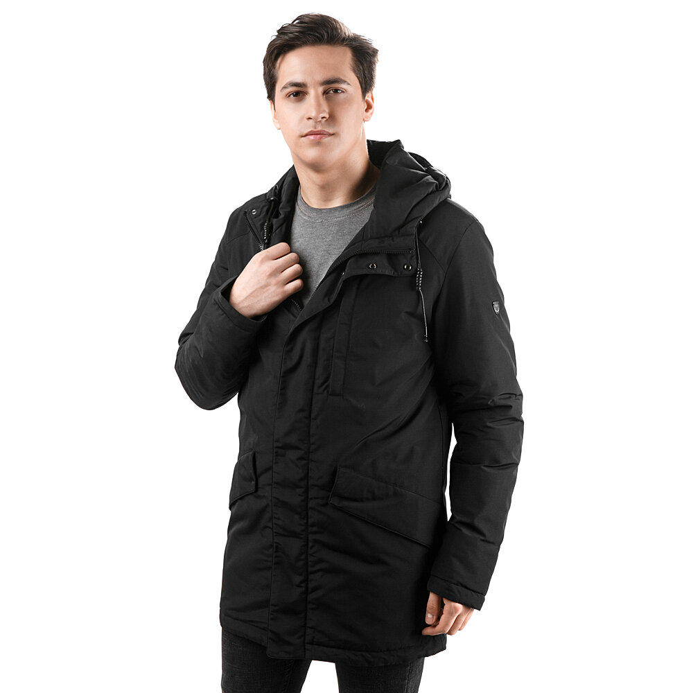 Куртка мужская Snow Guard 2920-L115B-3010D-1 черная 48 RU