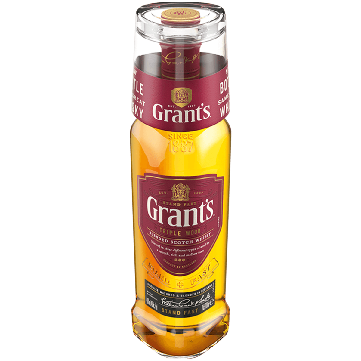 

Виски Grant's Triple Wood 3 года 0,75 л в подарочной упаковке + стакан
