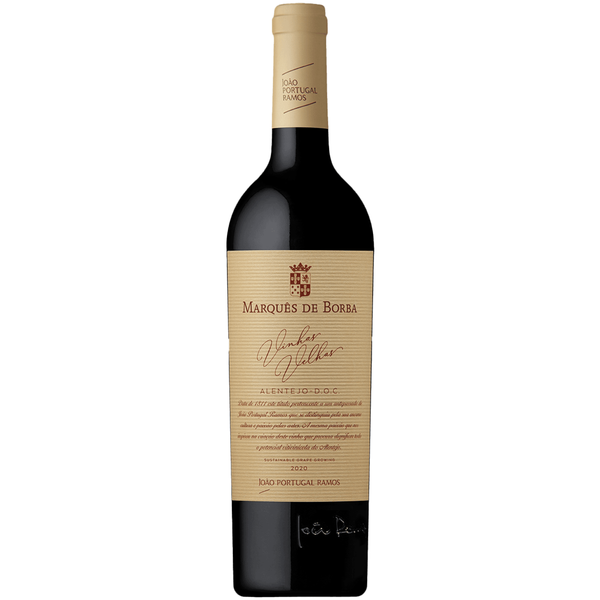 Вино Marques De Borba Vinhas Velhas красное сухое 0,75 л