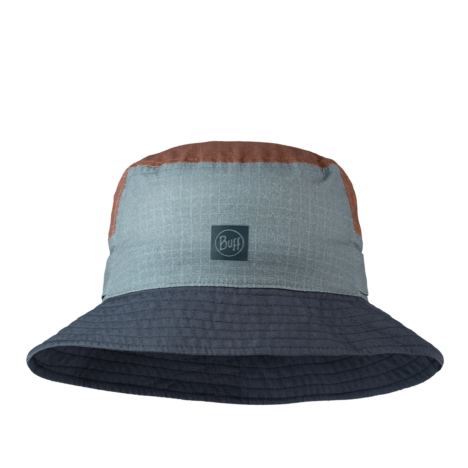 Панама унисекс Buff Sun bucket 2024 коричневая / серая, р. L-XL