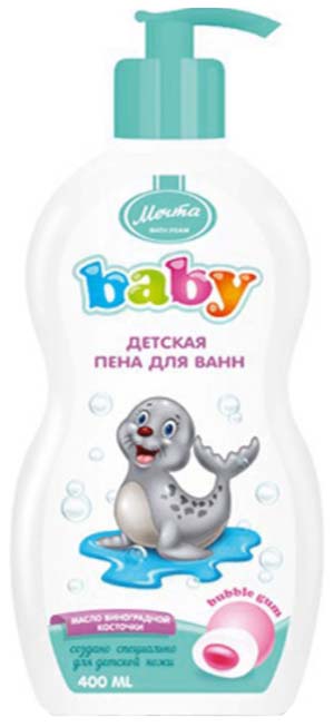 

Пена для ванной Мечта Baby bubble gum детская 400 мл