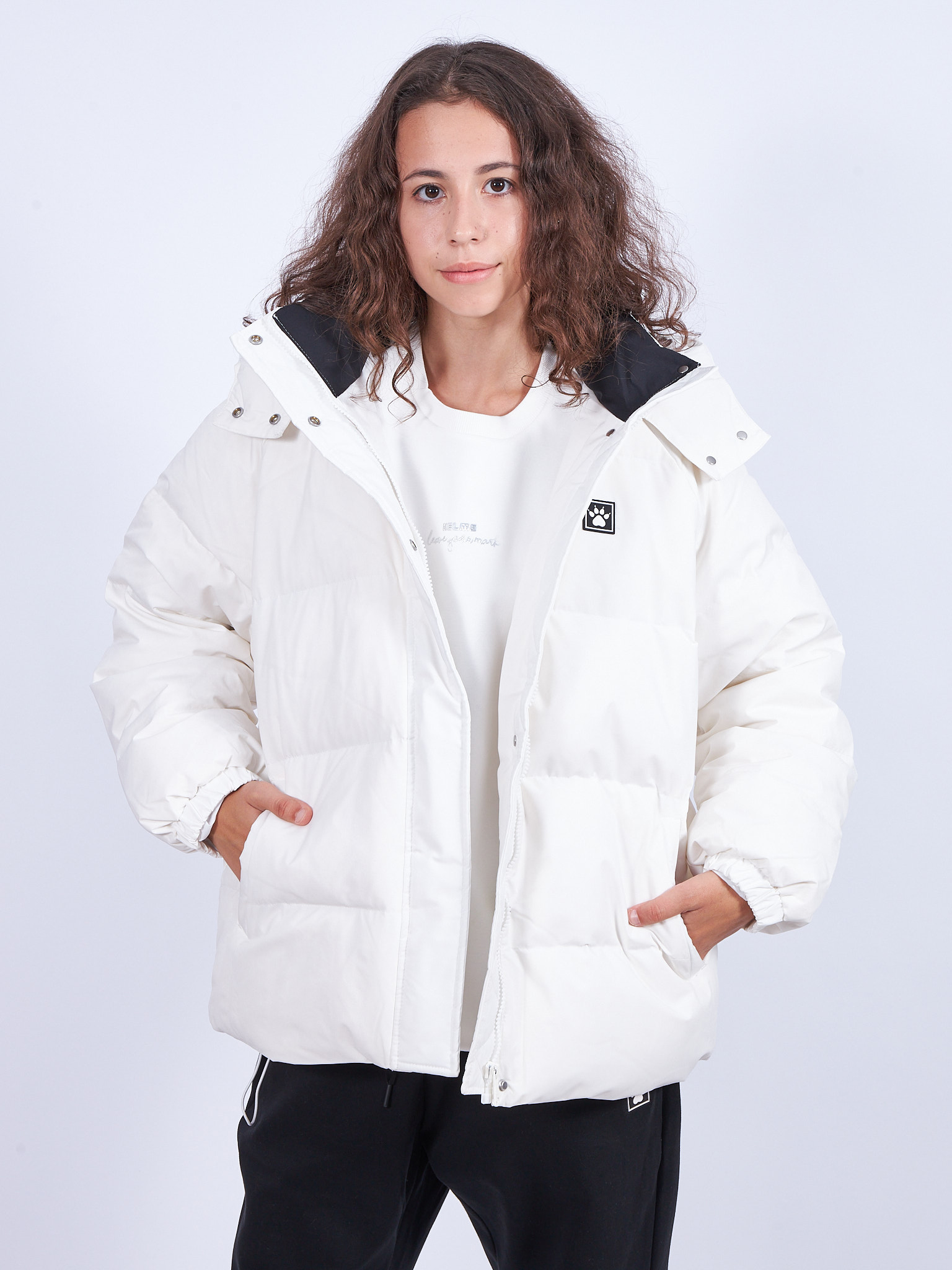 

Куртка женская KELME 6147YR2016-100 белая L, 6147YR2016-100